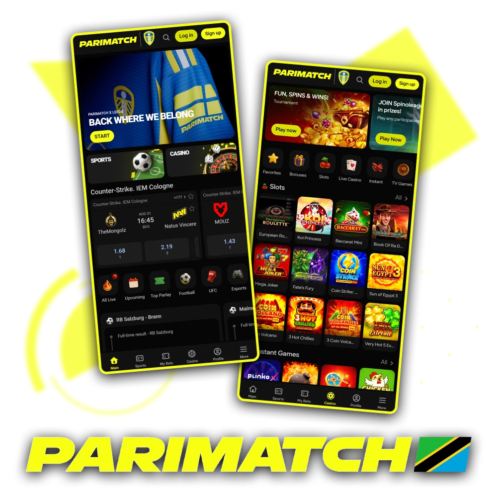 Use the Parimatch app in Tanzania for smooth mobile betting experience.