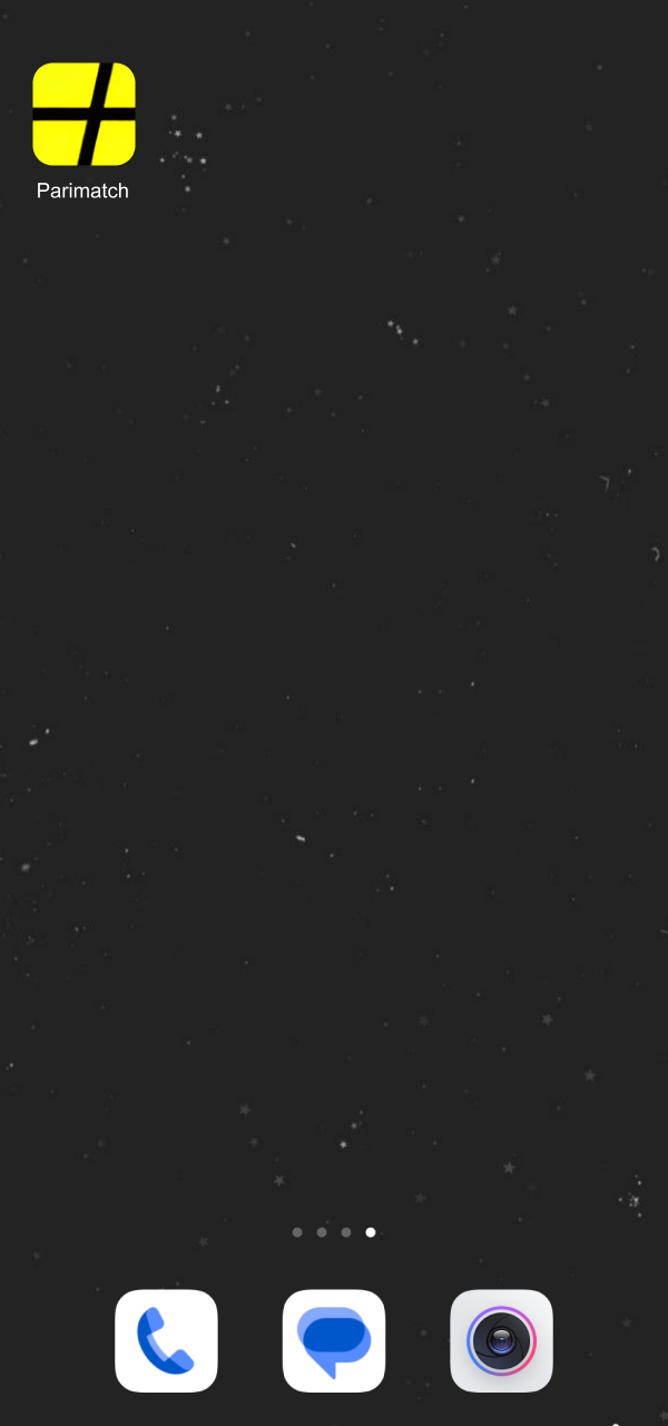 Get the Parimatch PWA icon like a standard Android app.