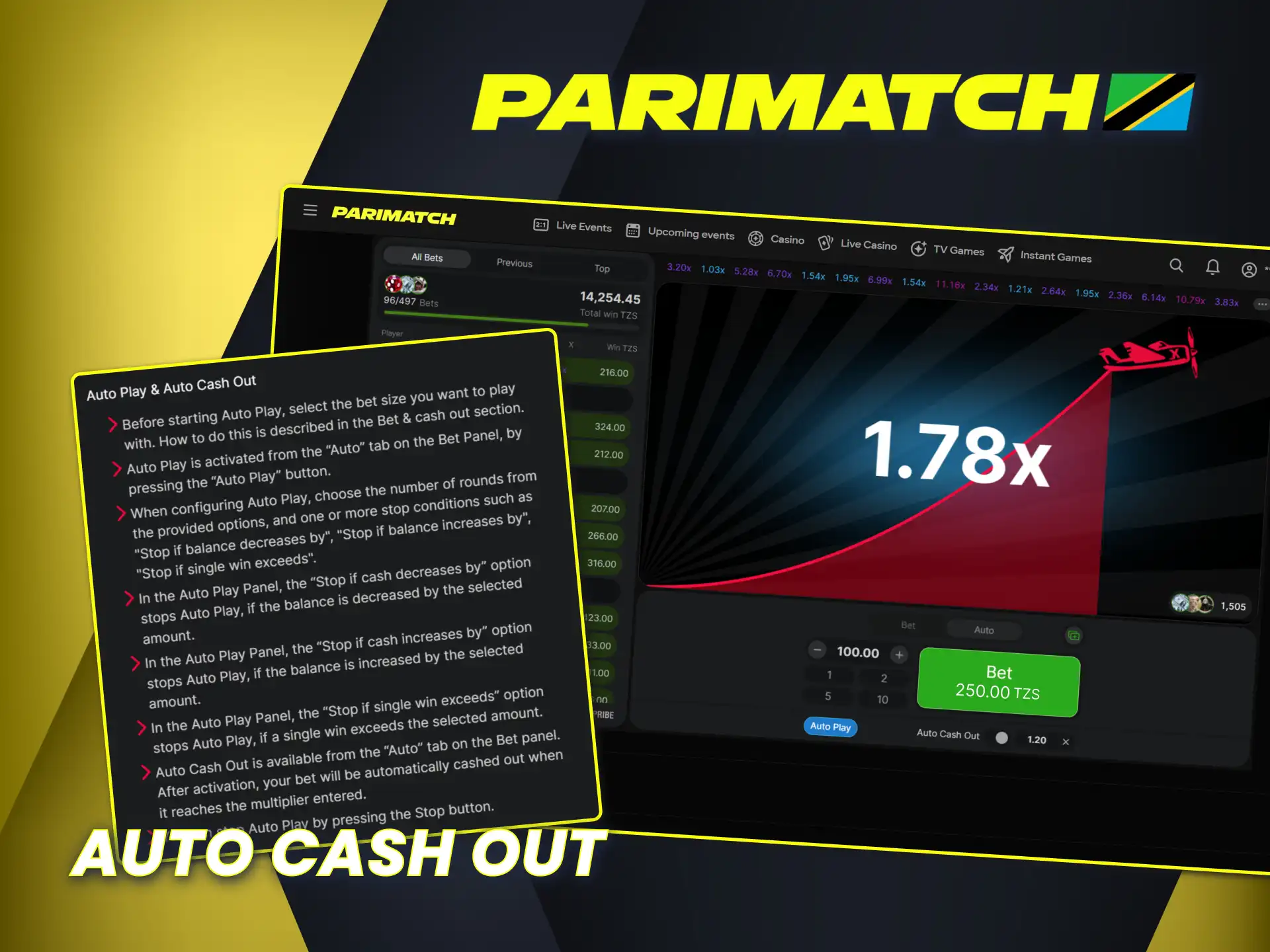 Find out about Parimatch Aviator auto cash out feature.