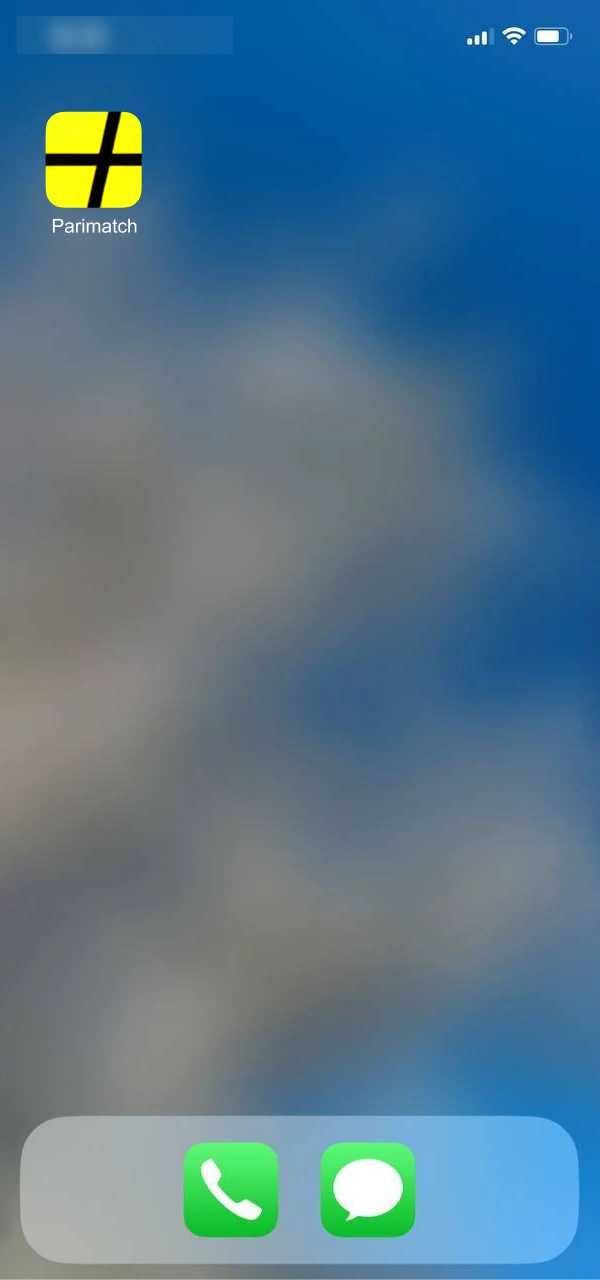 Open Parimatch Tanzania official PWA to login and play Aviator.