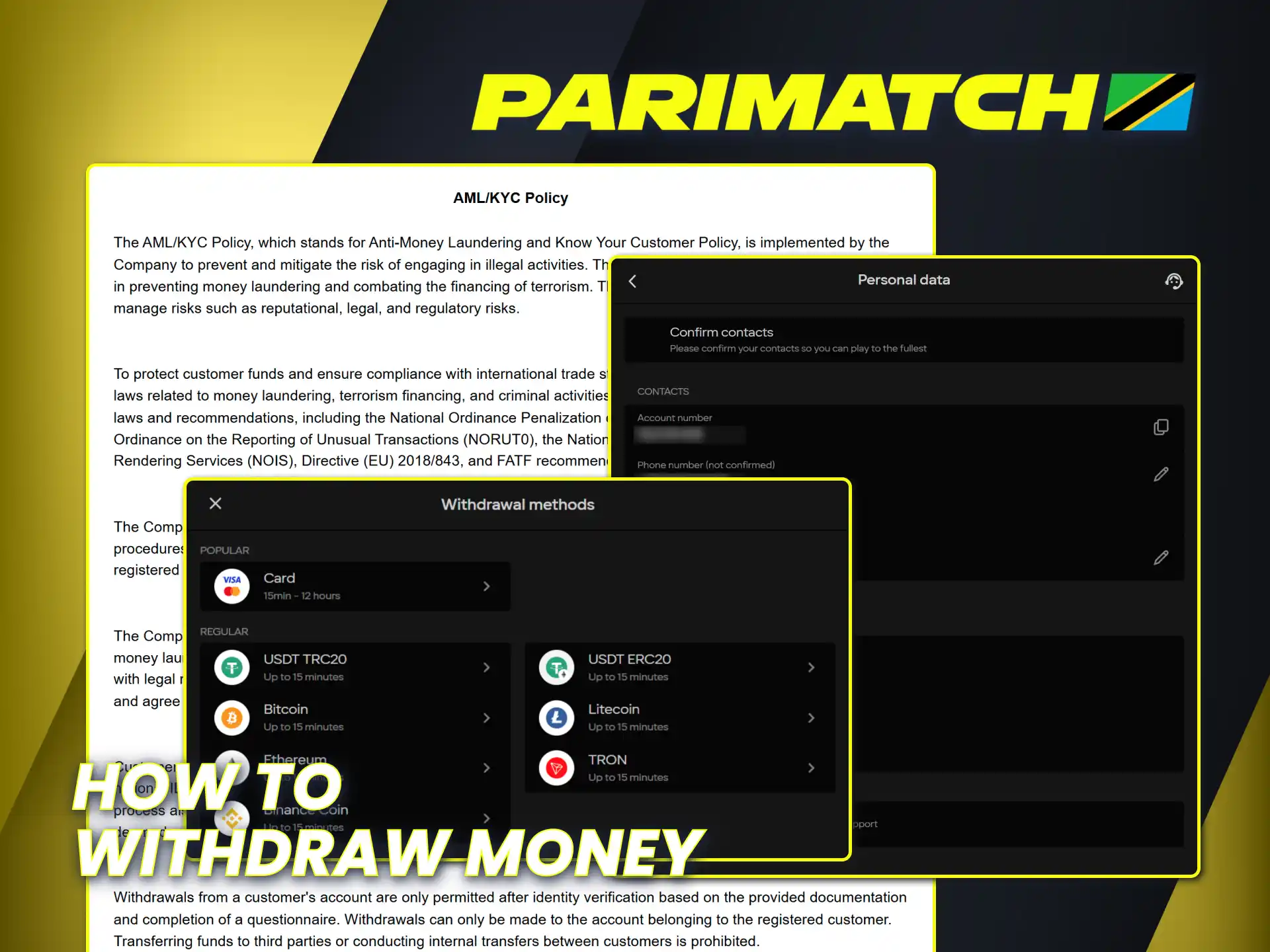 Get your Aviator winnings using Parimatch Tanzania official platform.