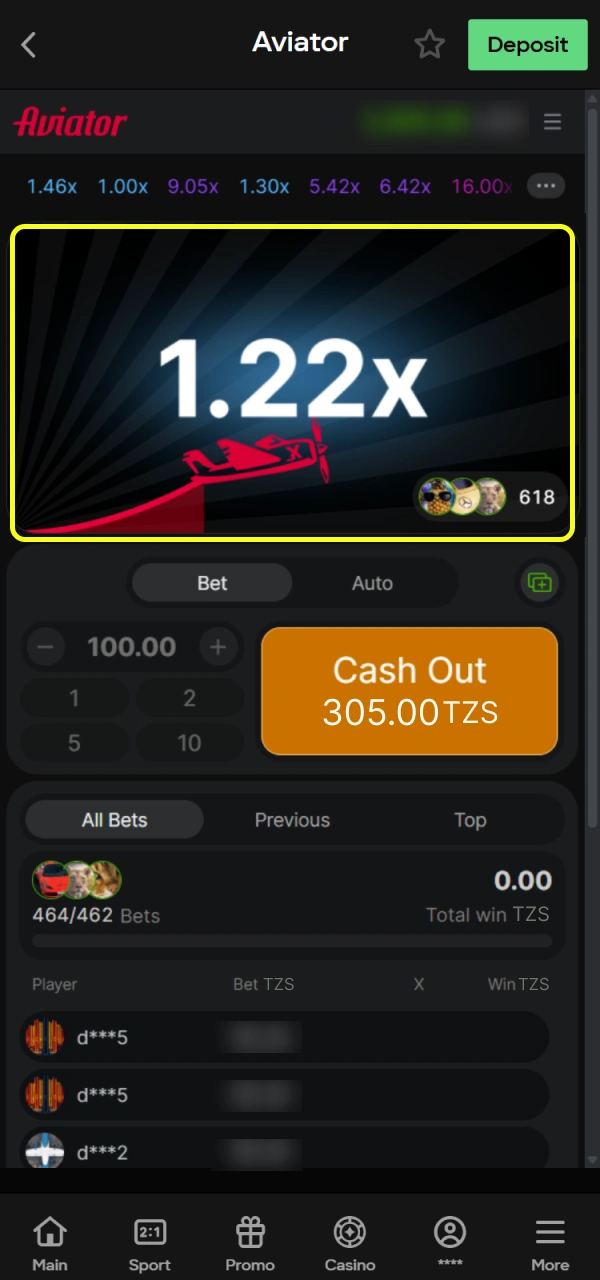 Watch the Parimatch Aviator plane ascend with multiplier.