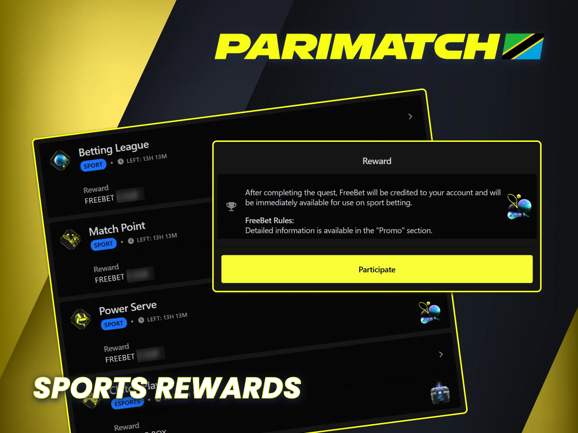 Boost your betting with Parimatch Tanzania sports rewards.