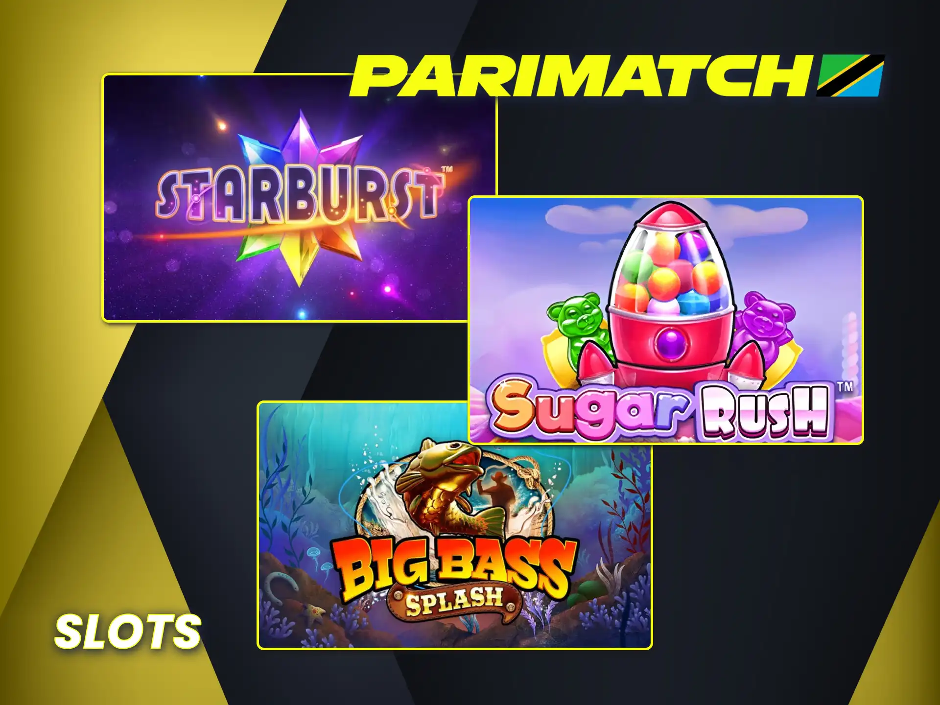 Enjoy diverse slot themes on Parimatch Tanzania casino platform.