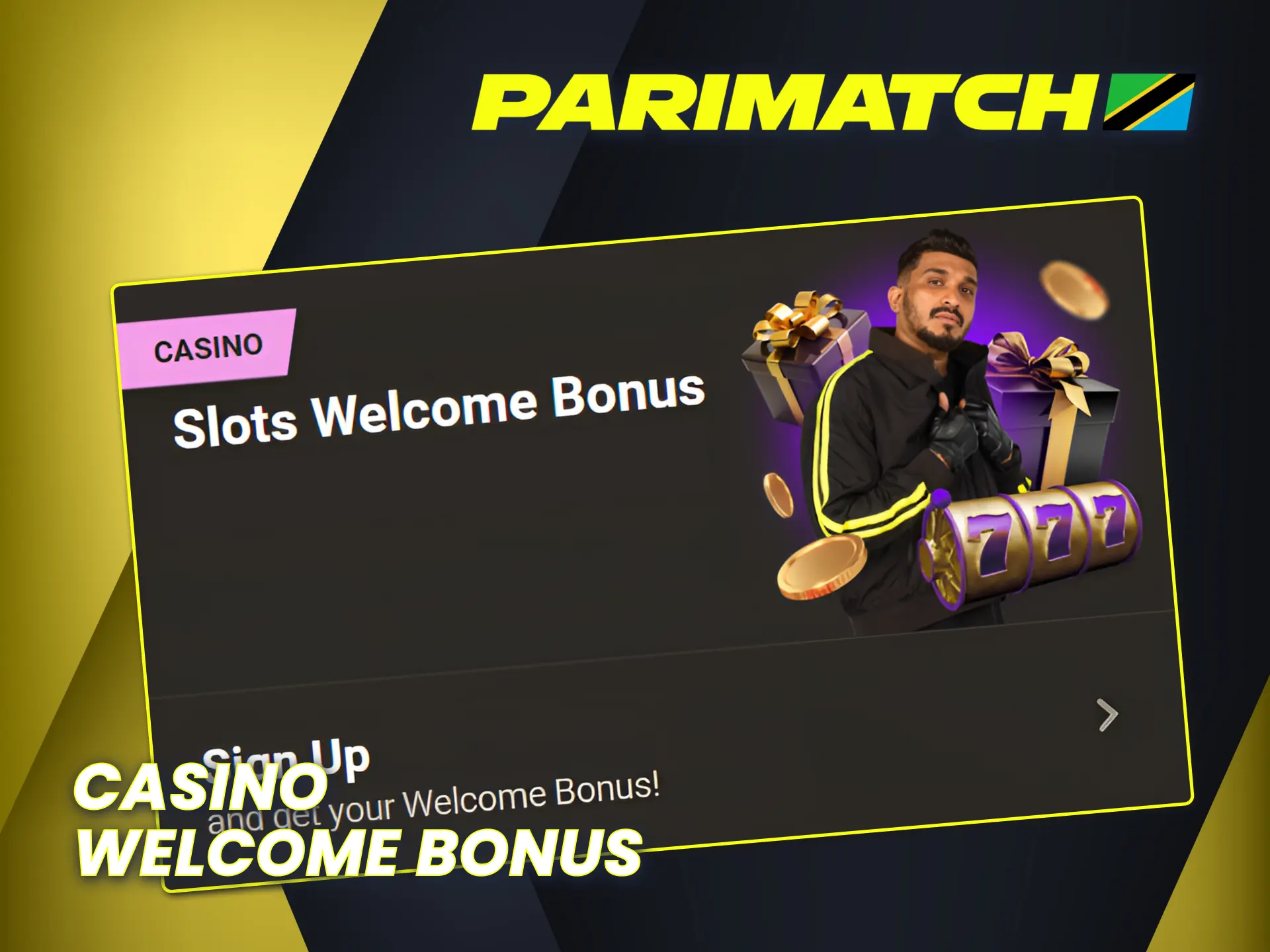 Get your free spins and welcome bonus at Parimatch Casino.