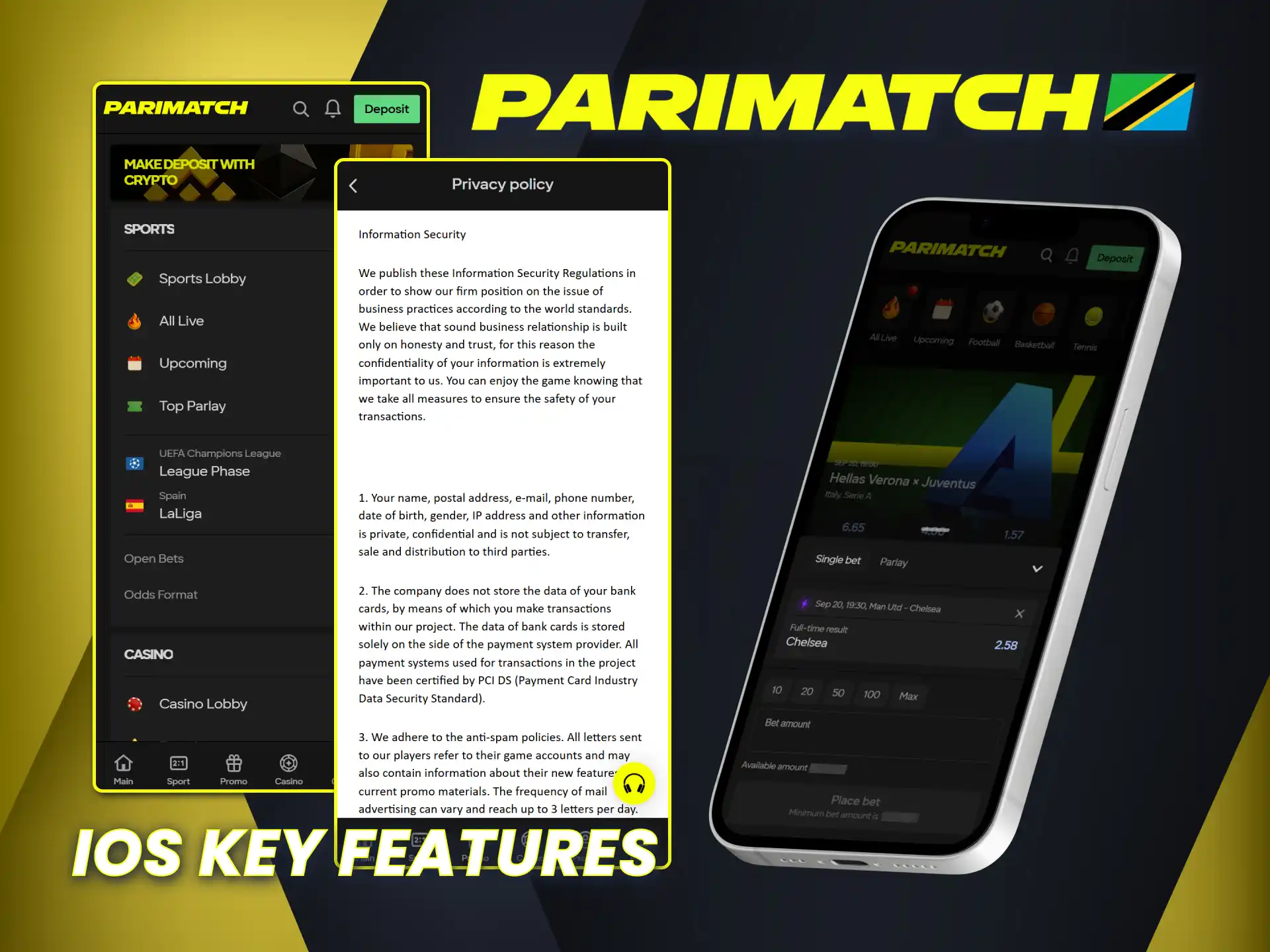 Enjoy Parimatch official intuitive iOS app for smooth gaming.