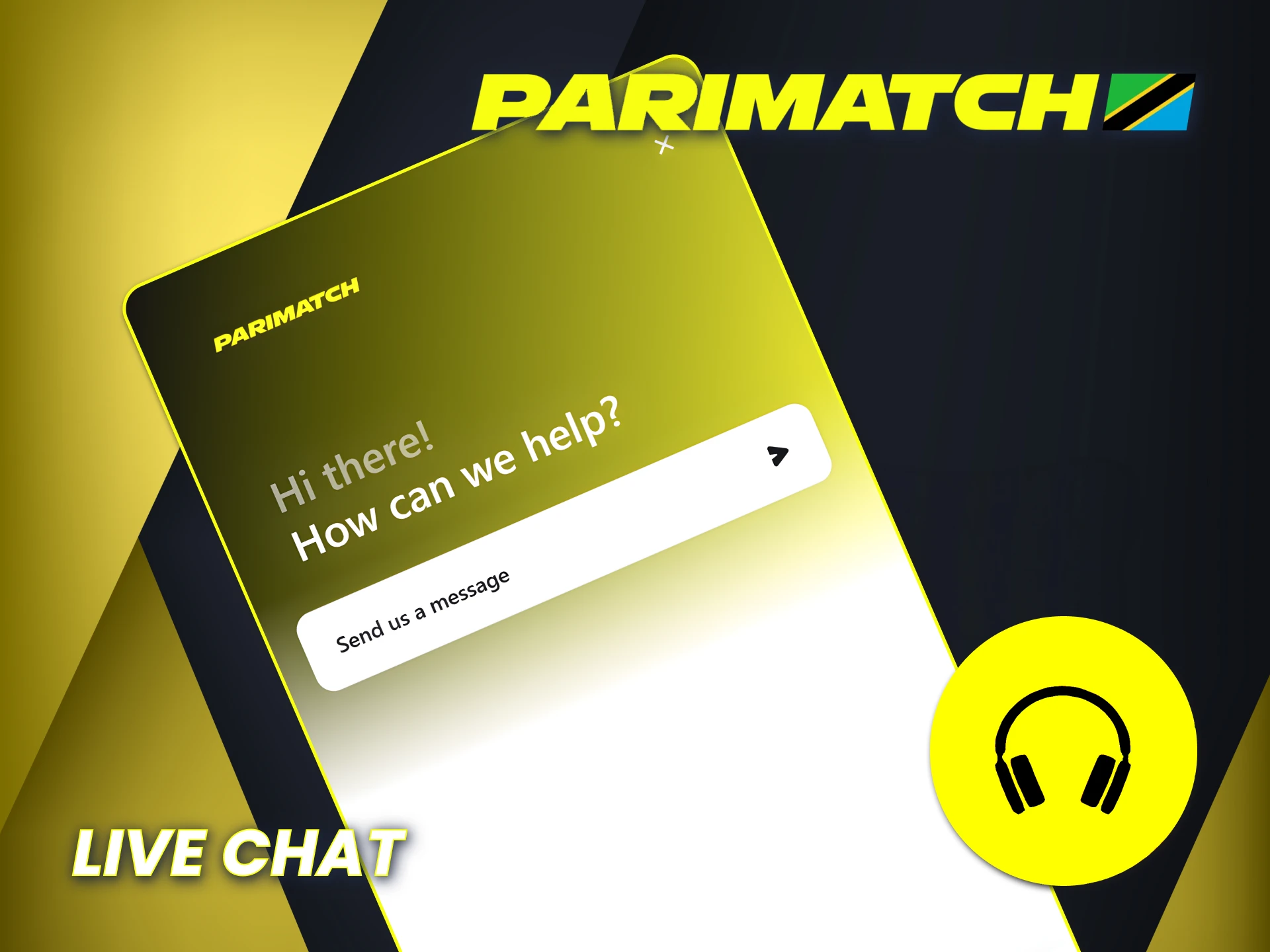 Get instant support with registration via Parimatch live chat.