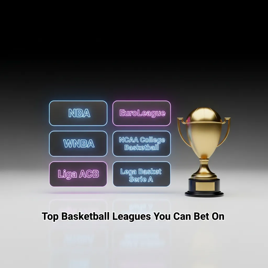Top basketball leagues for betting: NBA, EuroLeague, EuroCup, BCL, G League, FIBA, BAL; odds update near tip-off