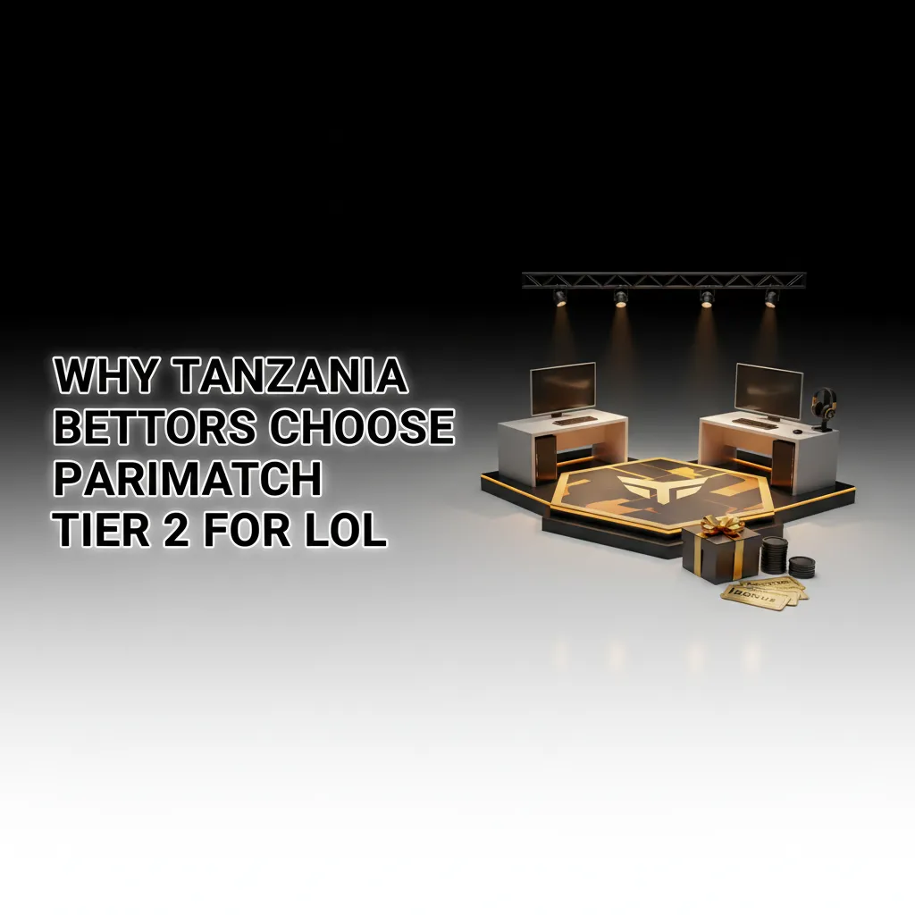 Infographic: Why Tanzania bettors choose Parimatch Tier 2 for LoL—100% bonus, TZS payments, high odds, 24/7 support, app